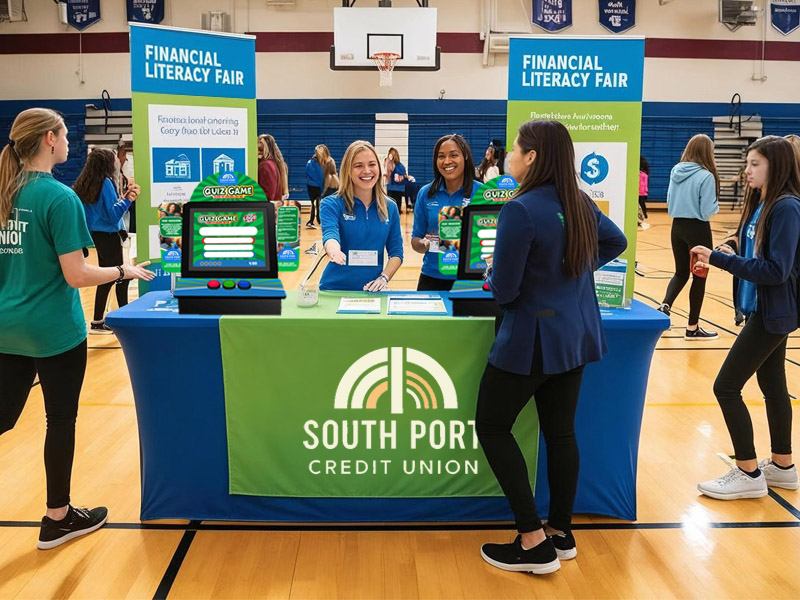 A Quiz Game works well for classroom or school-wide events, giving students an interactive way to test knowledge on loans, saving, and smart spending.